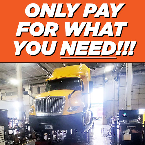 Only pay for what you need at McCandless! We measure alignments on all axles and charge based on …